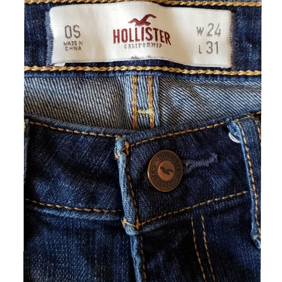 HOLLISTER Jeans Blue Size 24/31 Women's - Picture 2 of 7